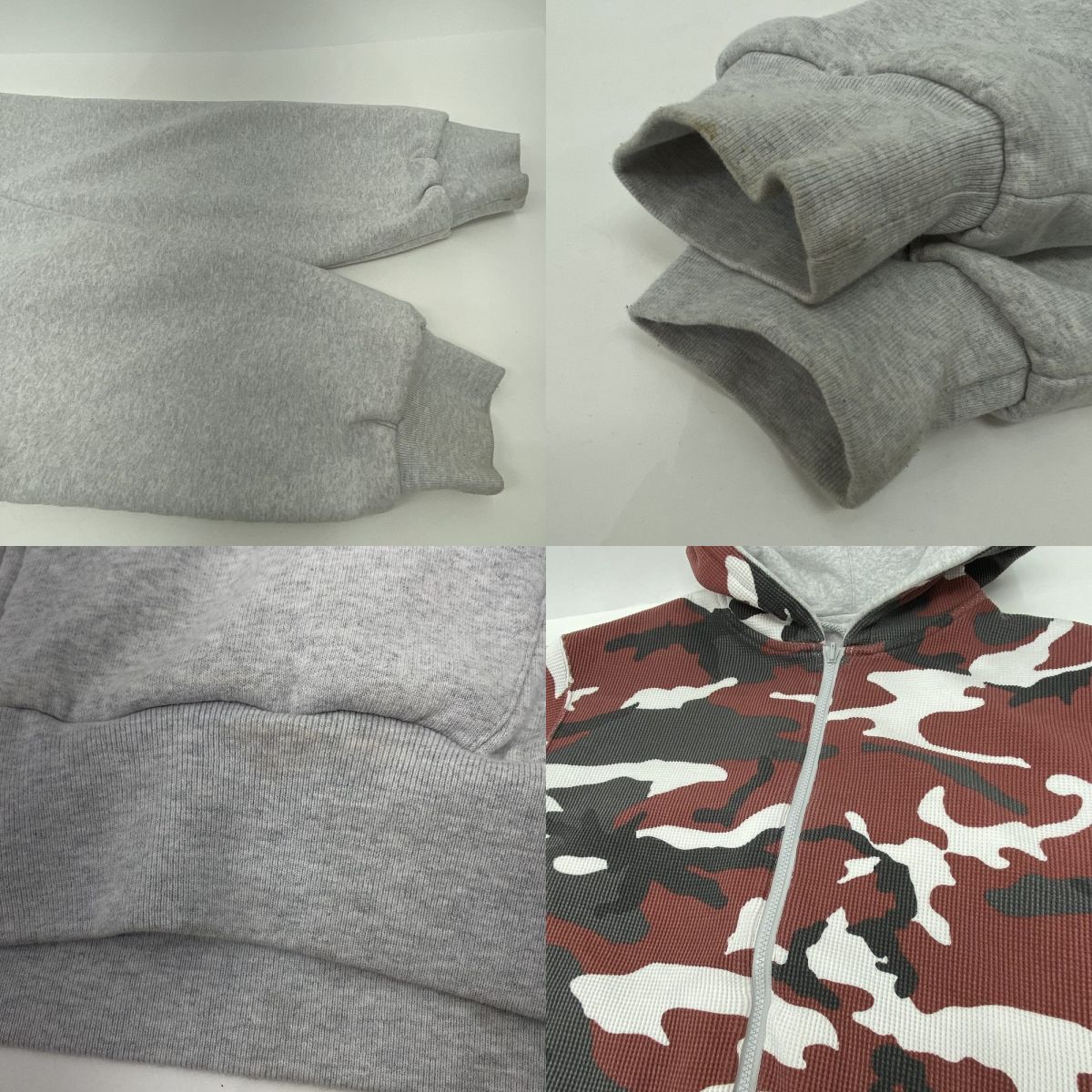 Supreme シュプリーム Reversible Work Zip Up Hooded Sweatshirt 