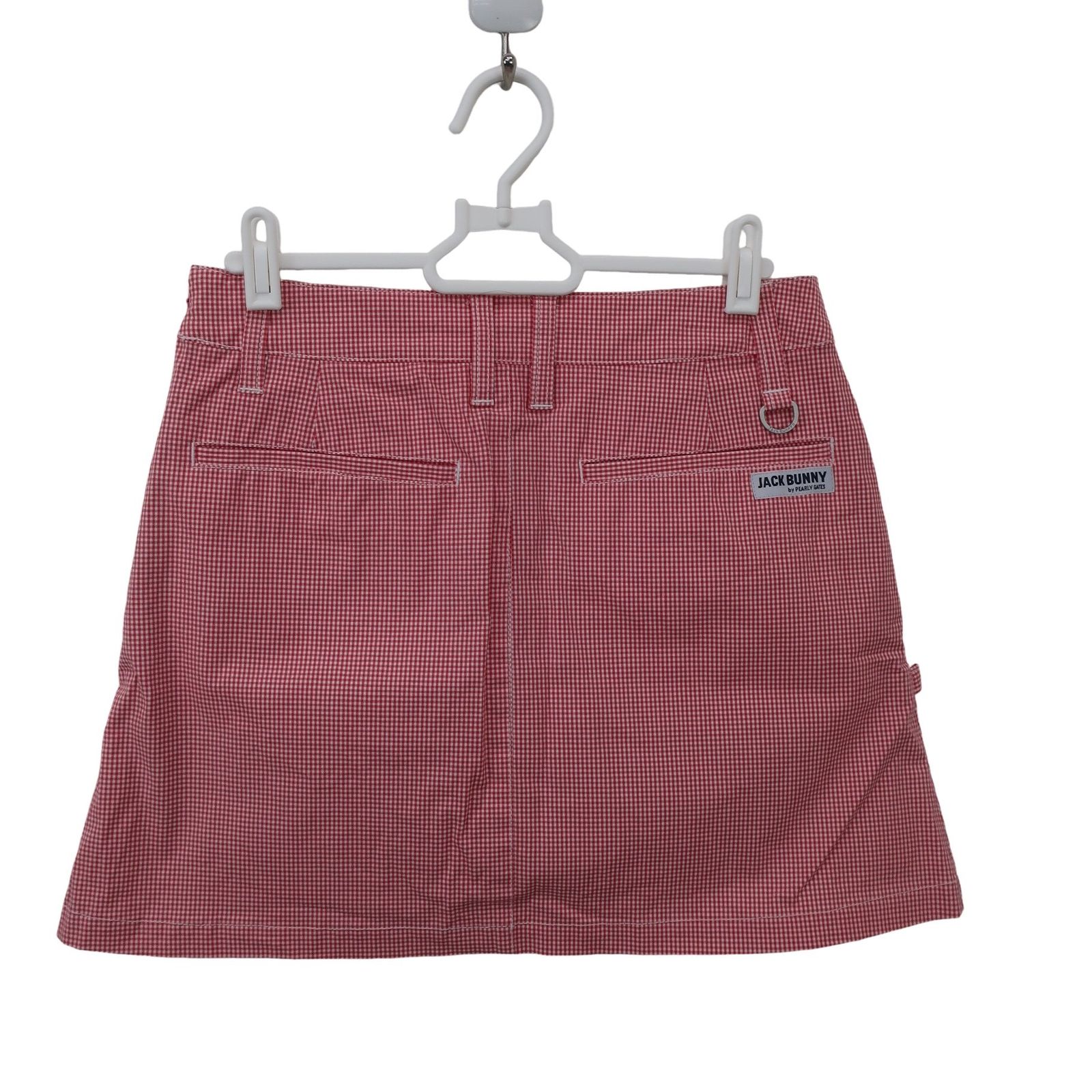 美品】Jack Bunny(ジャックバニー) スカート ピンク白チェック