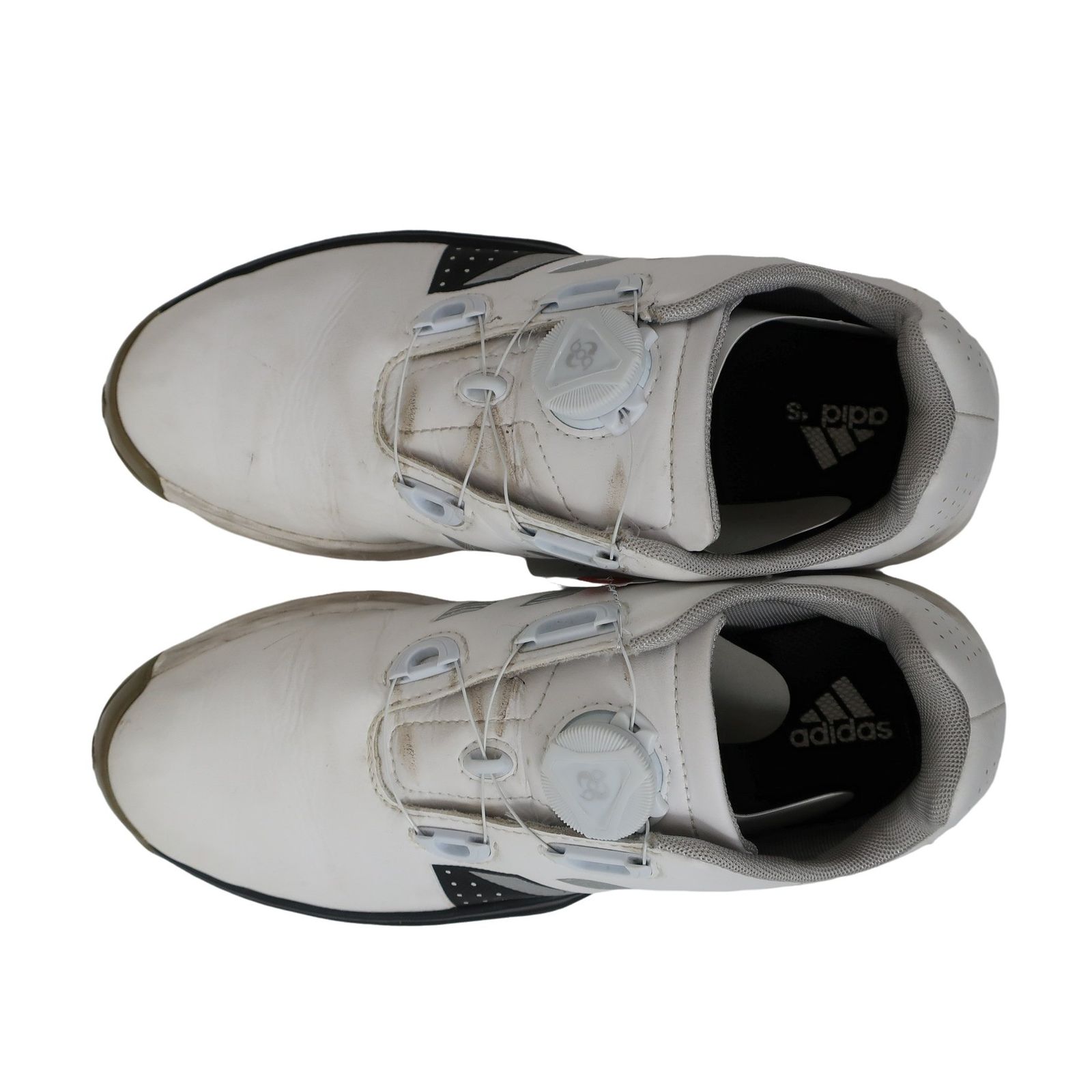 adidas(アディダス) ダイヤル式ゴルフシューズ 白 レディース 22.0cm