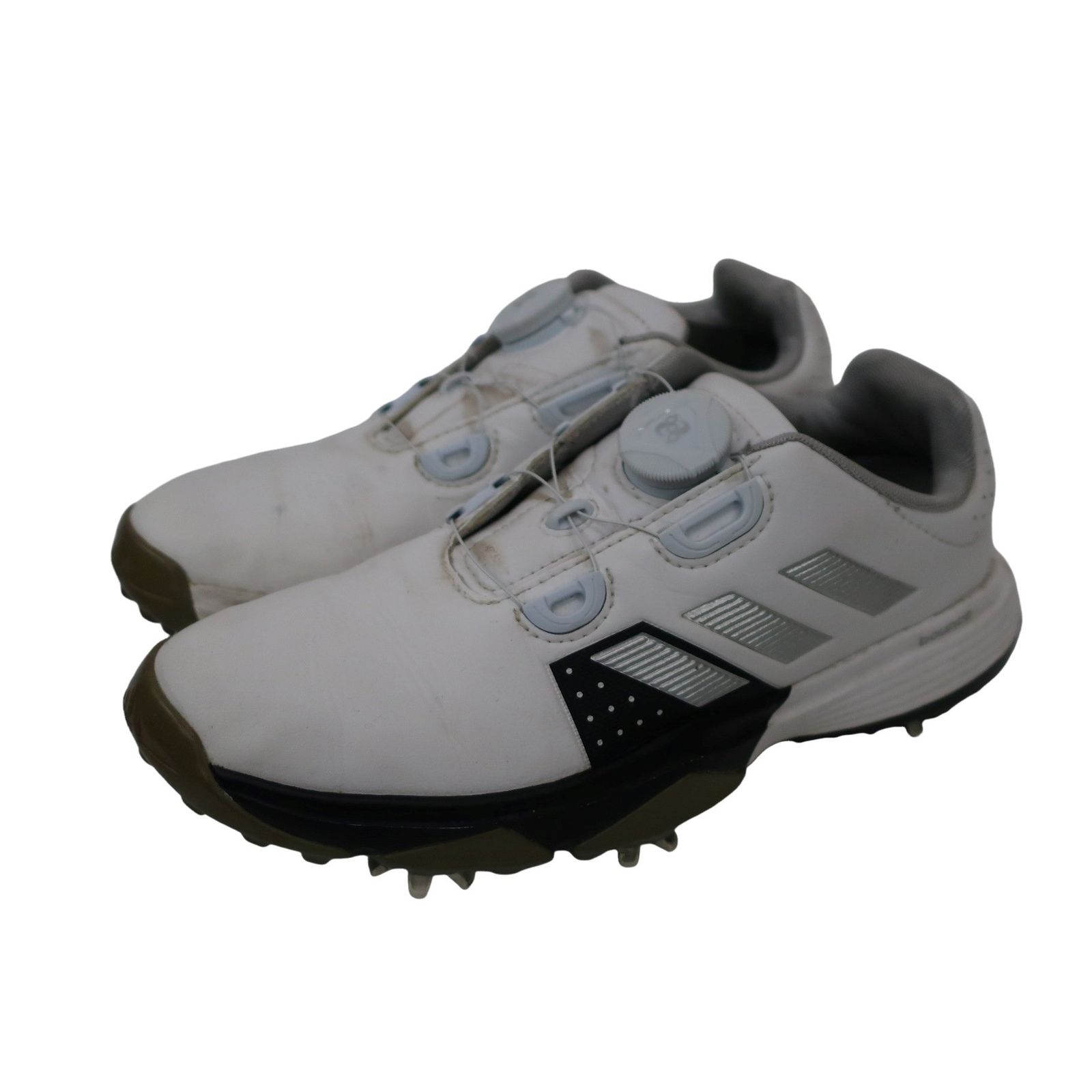 adidas(アディダス) ダイヤル式ゴルフシューズ 白 レディース 22.0cm