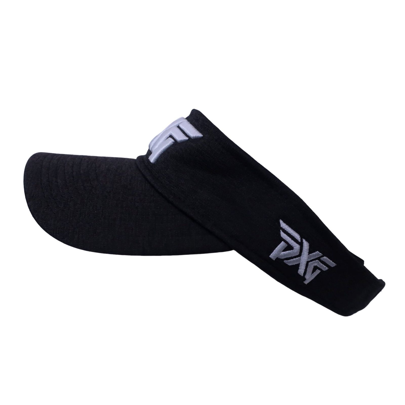 美品】PXG サンバイザー 黒 メンズ フリーサイズ ゴルフ用品 2601-0562