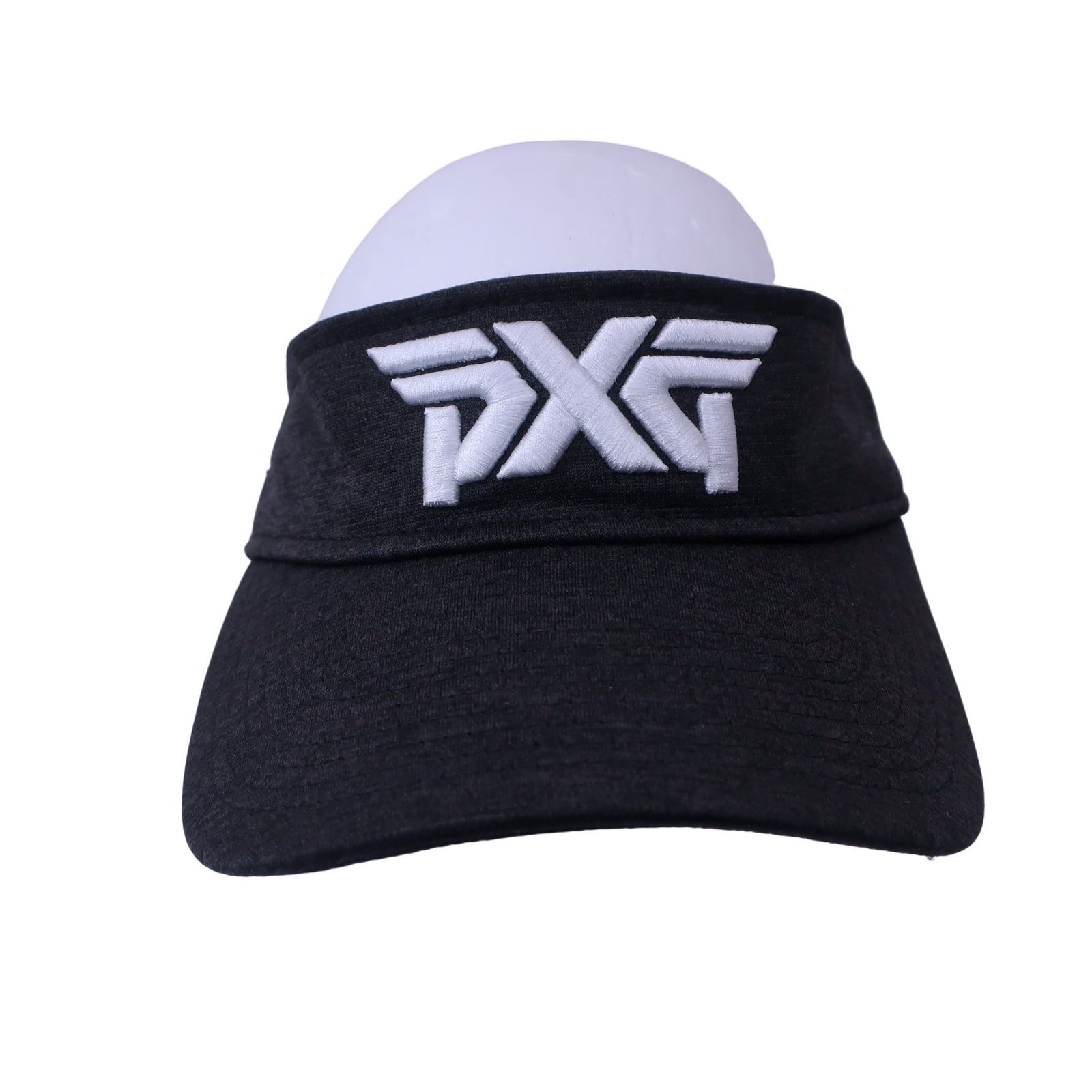 美品】PXG サンバイザー 黒 メンズ フリーサイズ ゴルフ用品 2601-0562