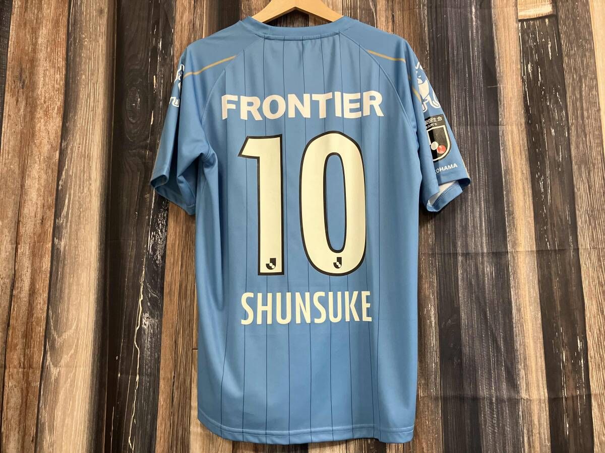 横浜FC 10番 中村俊輔 レプリカユニフォーム 半袖Tシャツ Jリーグ