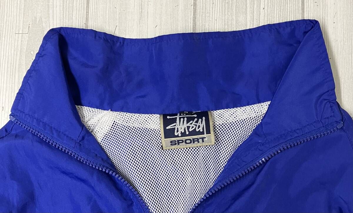 STUSSY SPORT ステューシー スポーツ 刺繍ロゴ 紺タグ USA製 90s