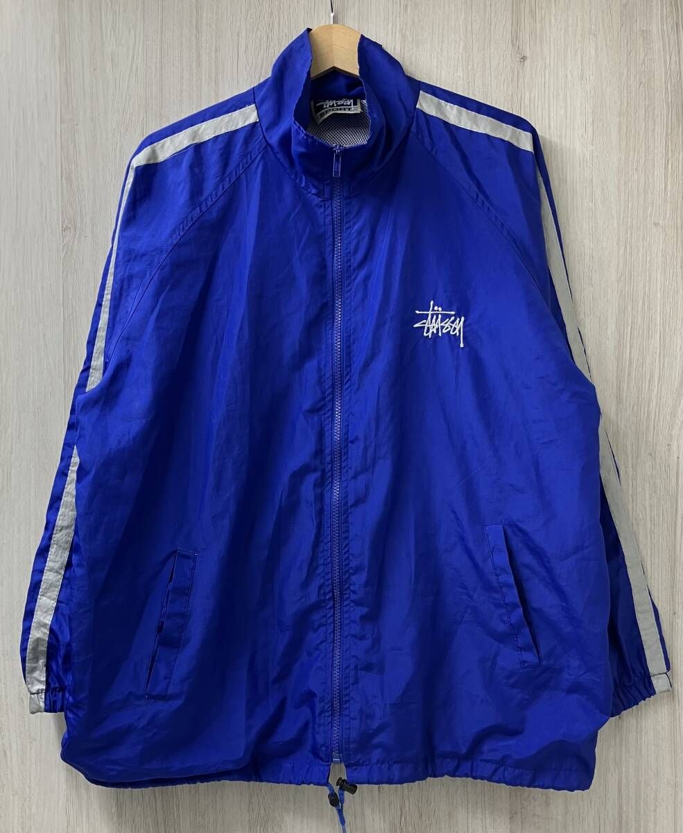 STUSSY SPORT ステューシー スポーツ 刺繍ロゴ 紺タグ USA製 90s