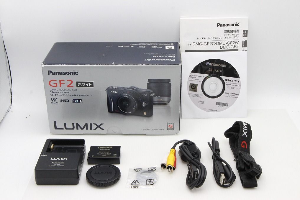 美品 Panasonic パナソニック LUMIX DMC-GF2 ボディ ミラーレス一眼