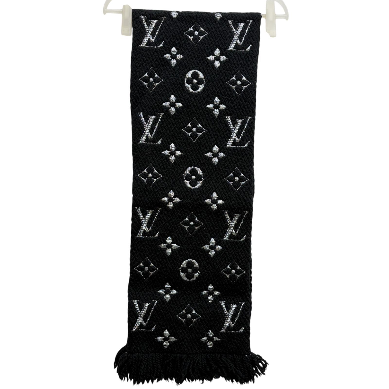 ルイヴィトン LOUIS VUITTON】 エシャルプ ロゴマニア シャイン