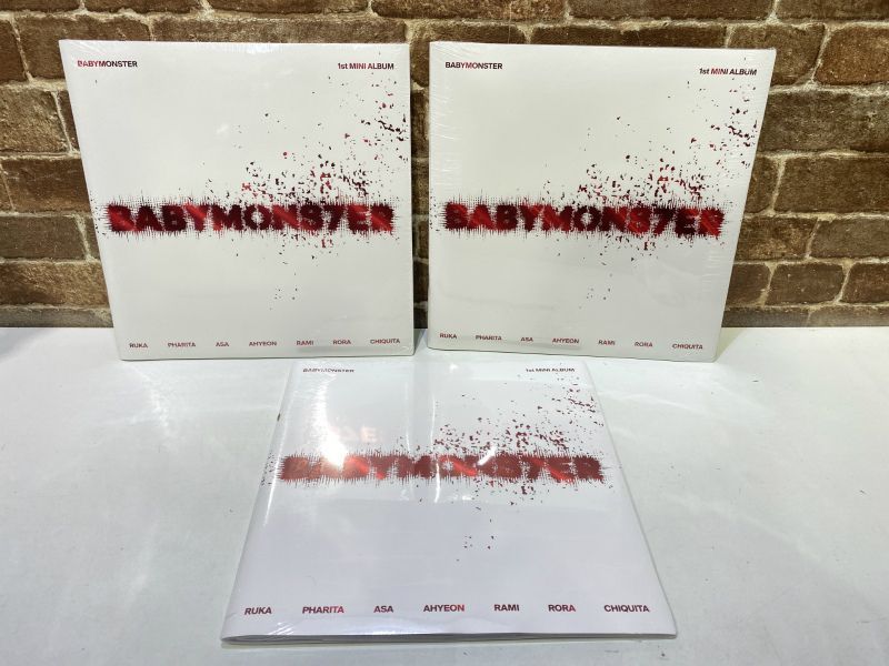 549m】未開封品 CD ベイビーモンスター ミニアルバム フォトブック 3