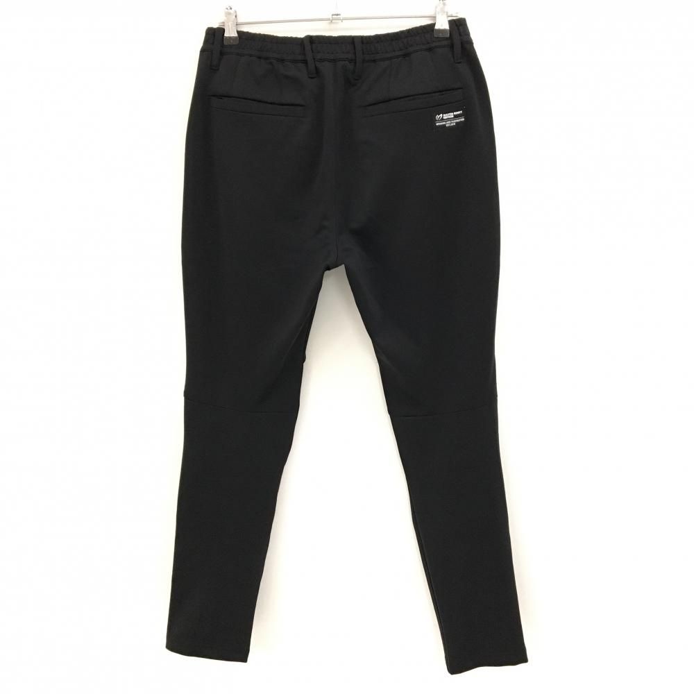 マスターバニー パンツ 黒 ロゴ刺しゅう黒 ウエスト一部ゴム