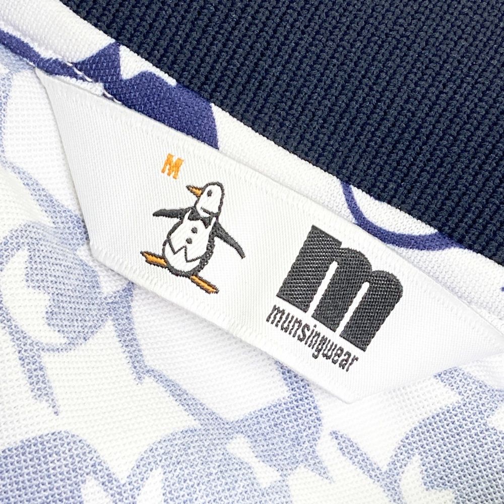 サイズ：M MUNSING WEAR マンシングウェア 2024年モデル 半袖