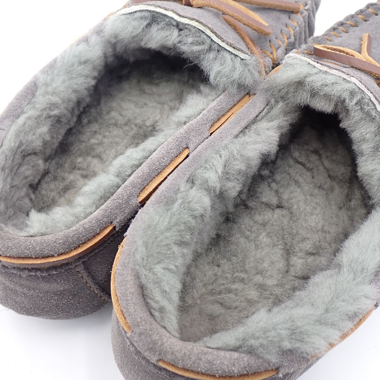 EMU Australia モカシン 2セット グレー ブラウン W7(JP約23-24cm