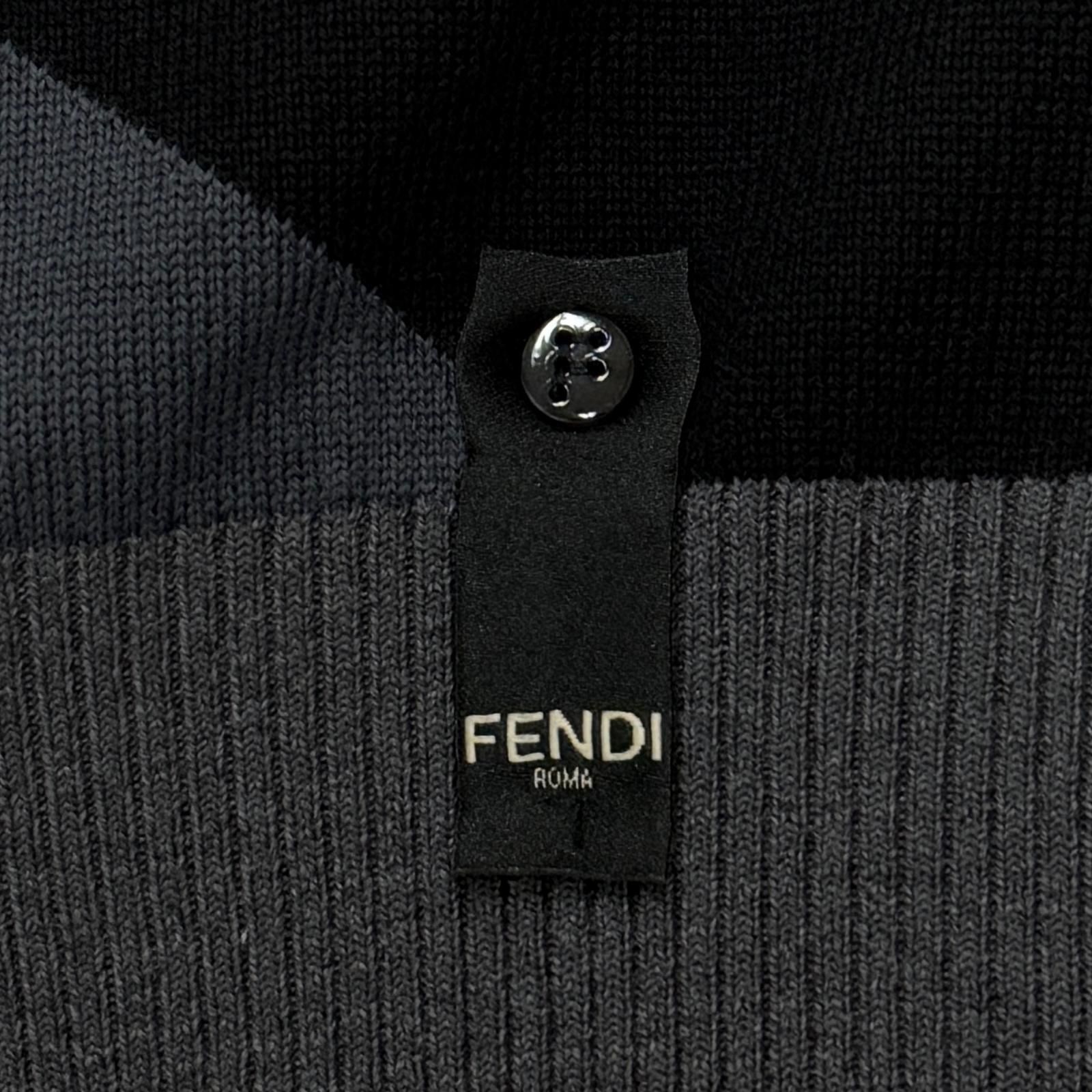 国内正規 未使用 FENDI FFズッカニット セーター フェンディ FZX091