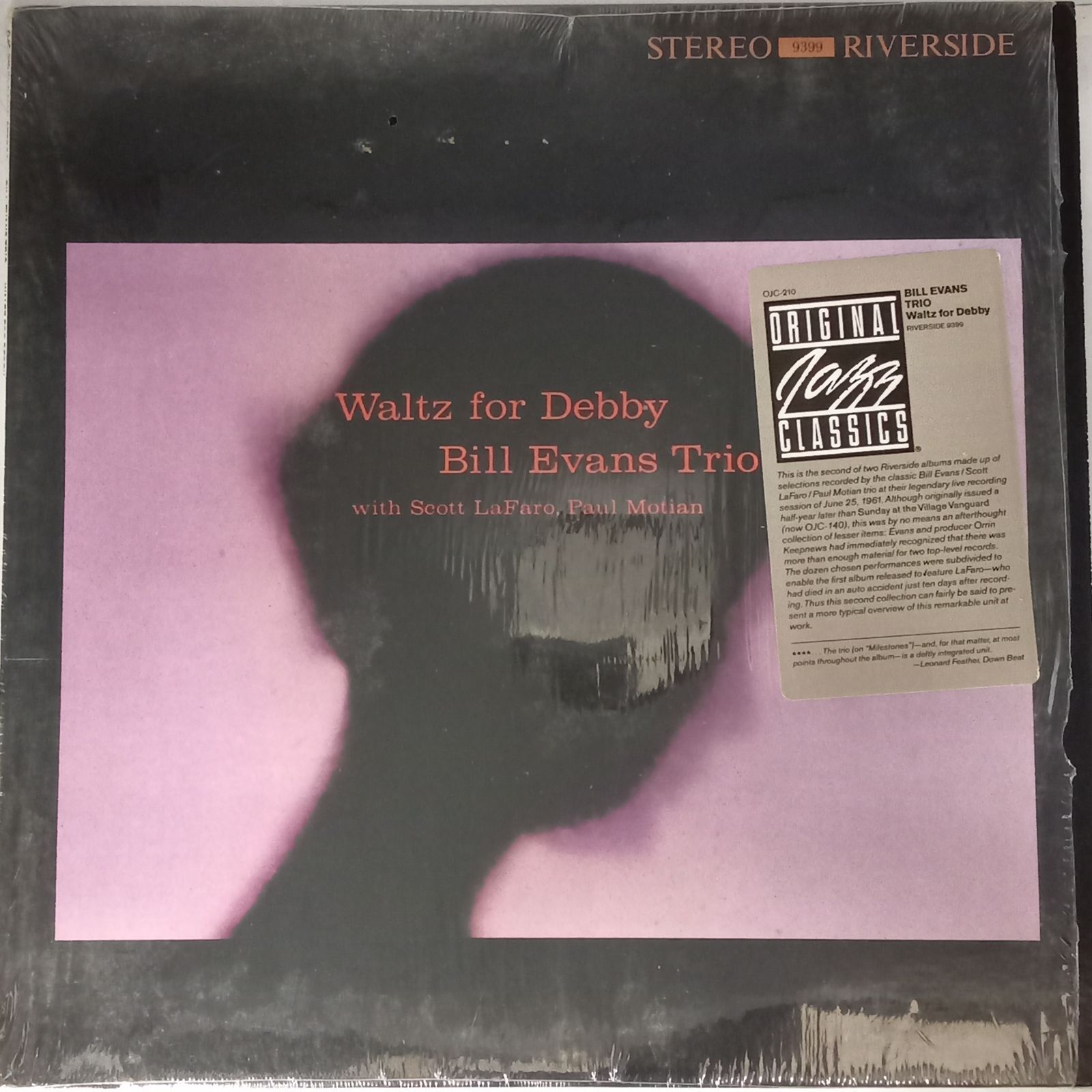 LP】ビル・エヴァンス・トリオ (The Bill Evans Trio) – ワルツ 