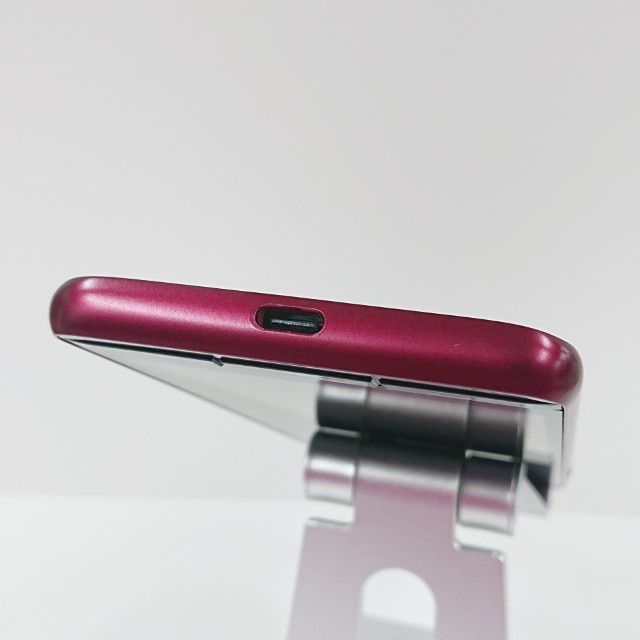 BASIO4 KYV47-u UQ ワインレッド 送料無料 本体 c16861 - メルカリ