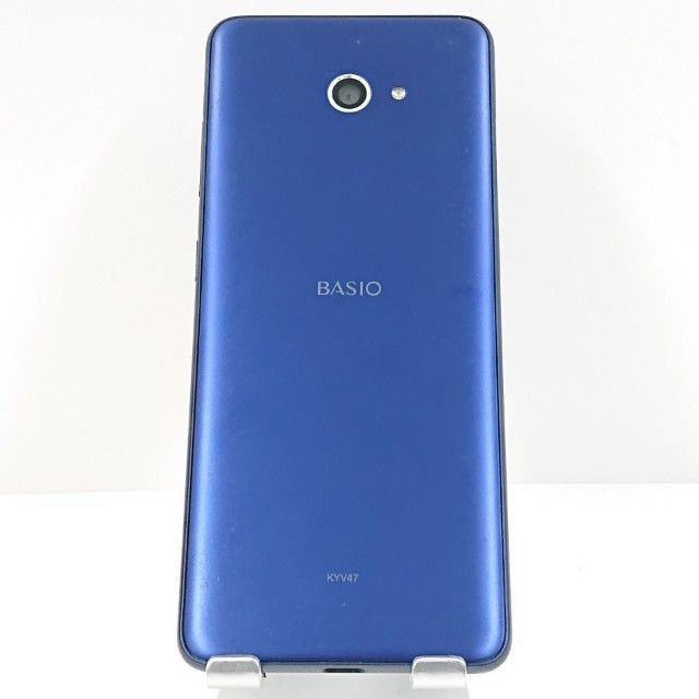 BASIO4 KYV47 au ロイヤルブルー 送料無料 本体 c16868 - メルカリ
