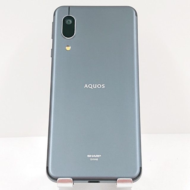 AQUOS sense3 basic SHV48 au ブラック 送料無料 本体 c16875 - メルカリ