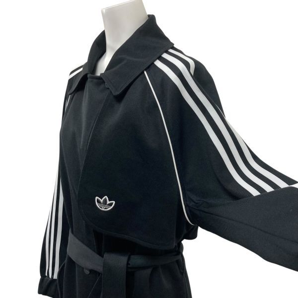 □ アディダスオリジナルス adidas originals ジャージ素材トレンチ
