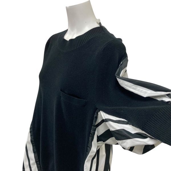 ◇ サカイラック sacai luck バックプリーツブラウス ニットプル