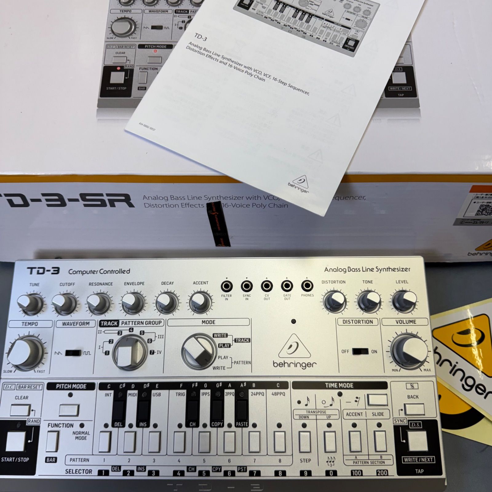 Behringer / TD-3-SR ベリンガー アナログシンセサイザー - メルカリ