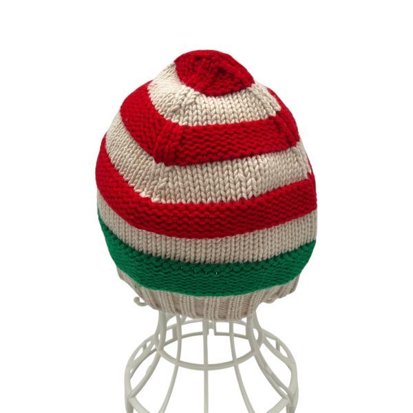 ○ グッチ GUCCI ウールニット帽 GGマーク インターロッキングG