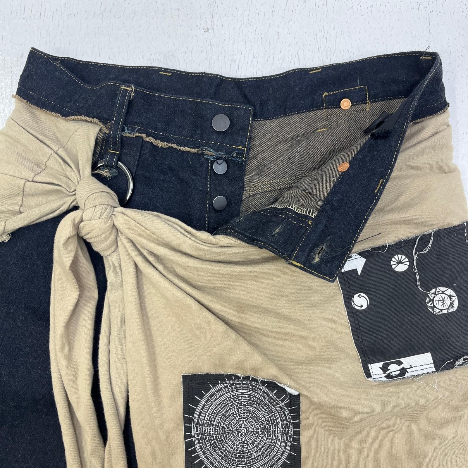 加古川店】 中古 ［ー］Minus | マイナス デニムパンツ slash seam lot 