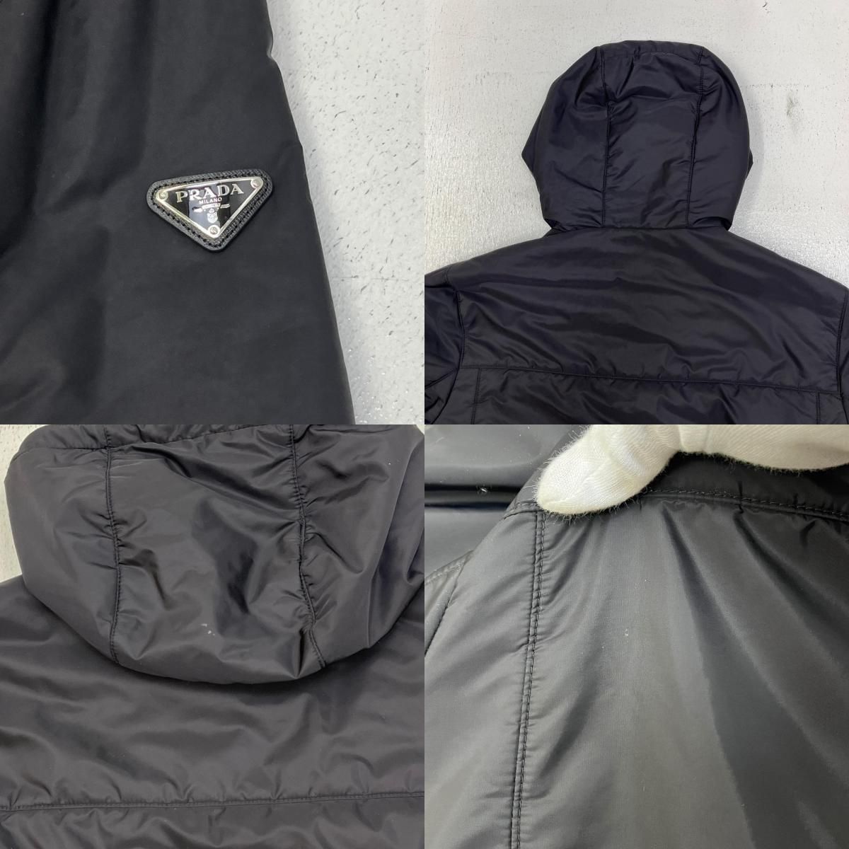 加古川店】 中古 PRADA | プラダ ダウンジャケット hoodie padded 