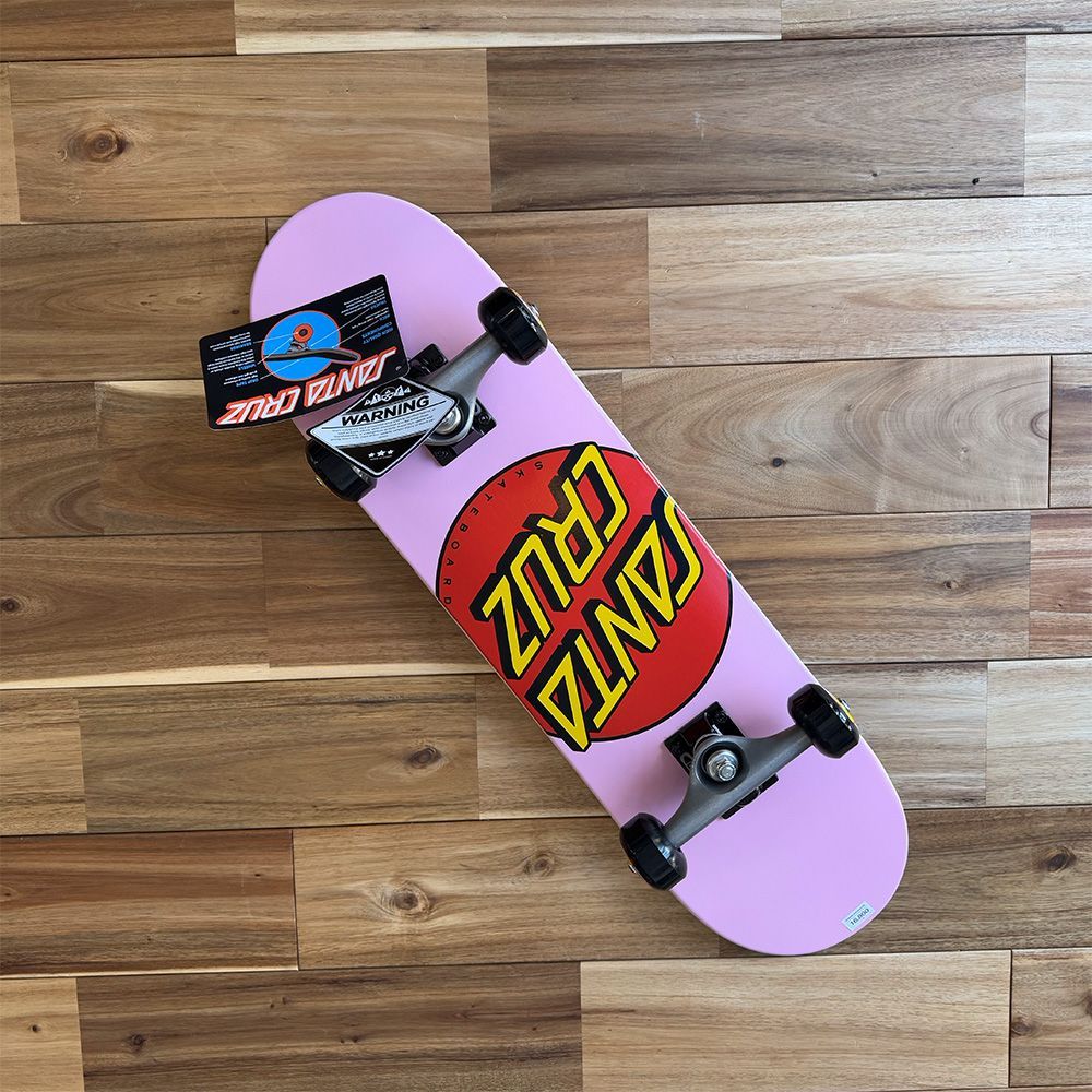 新品】SANTA CRUZ コンプリート CLASSIC DOT 7.5 ピンク - メルカリ