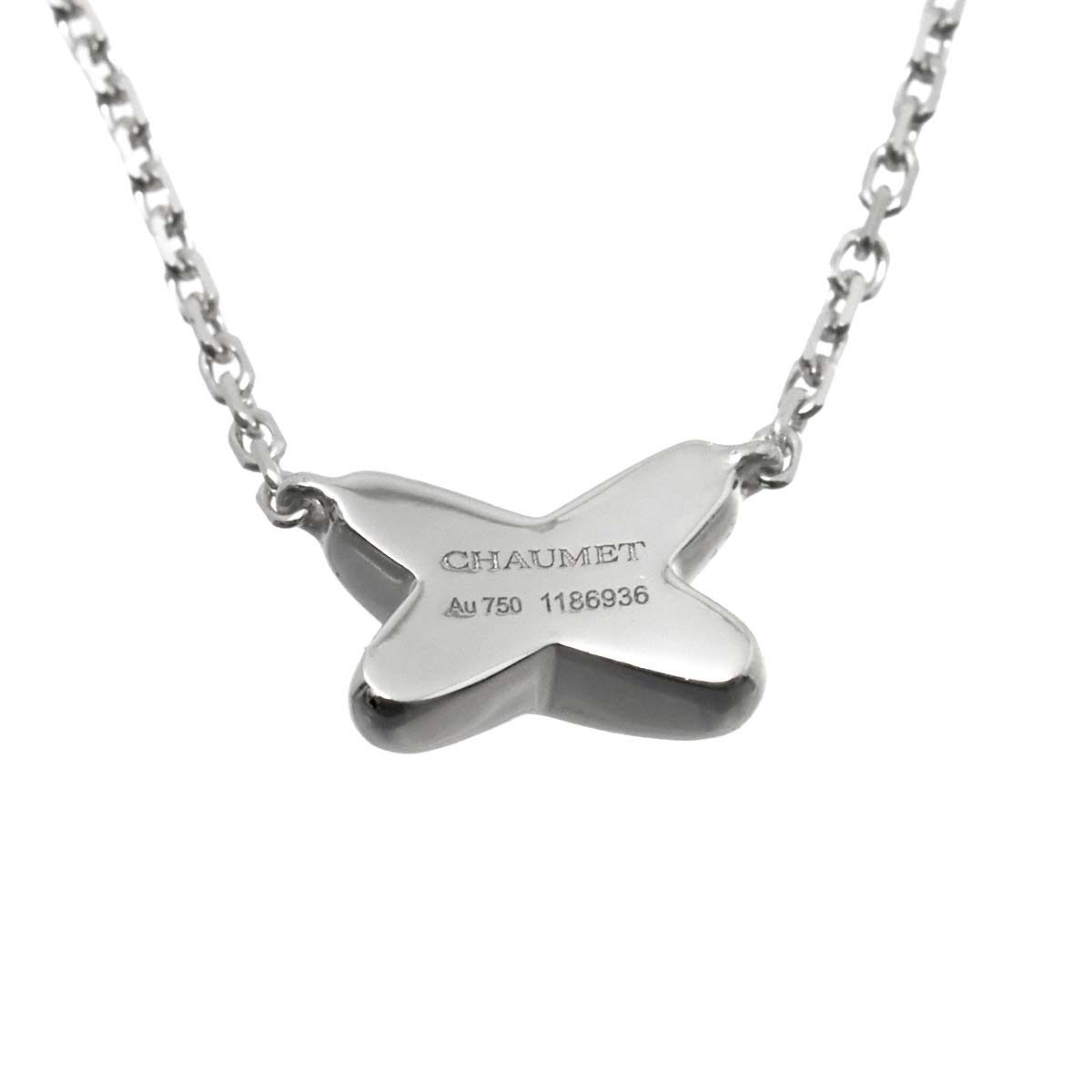 ショーメ CHAUMET ジュ ドゥ リアン ミニ ダイヤ ネックレス 42cm K18