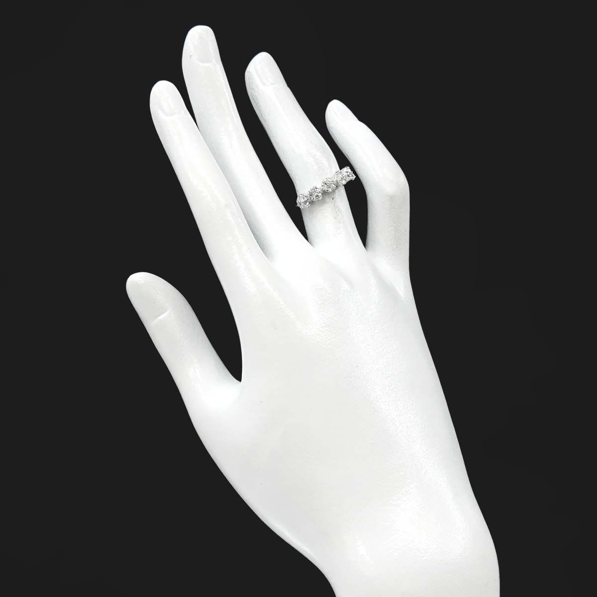 ポンテヴェキオ Ponte Vecchio 9号 リング ダイヤ 0.43ct K18 WG