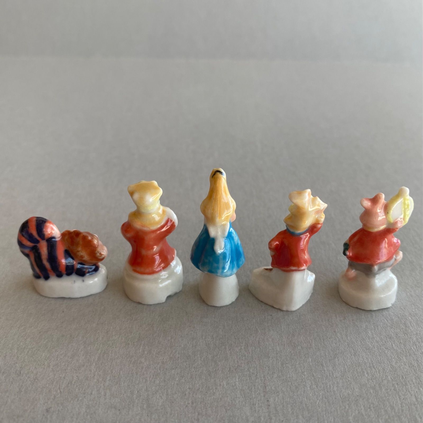 不思議の国のアリスのフェーブ 10点セット／フランス雑貨／陶器