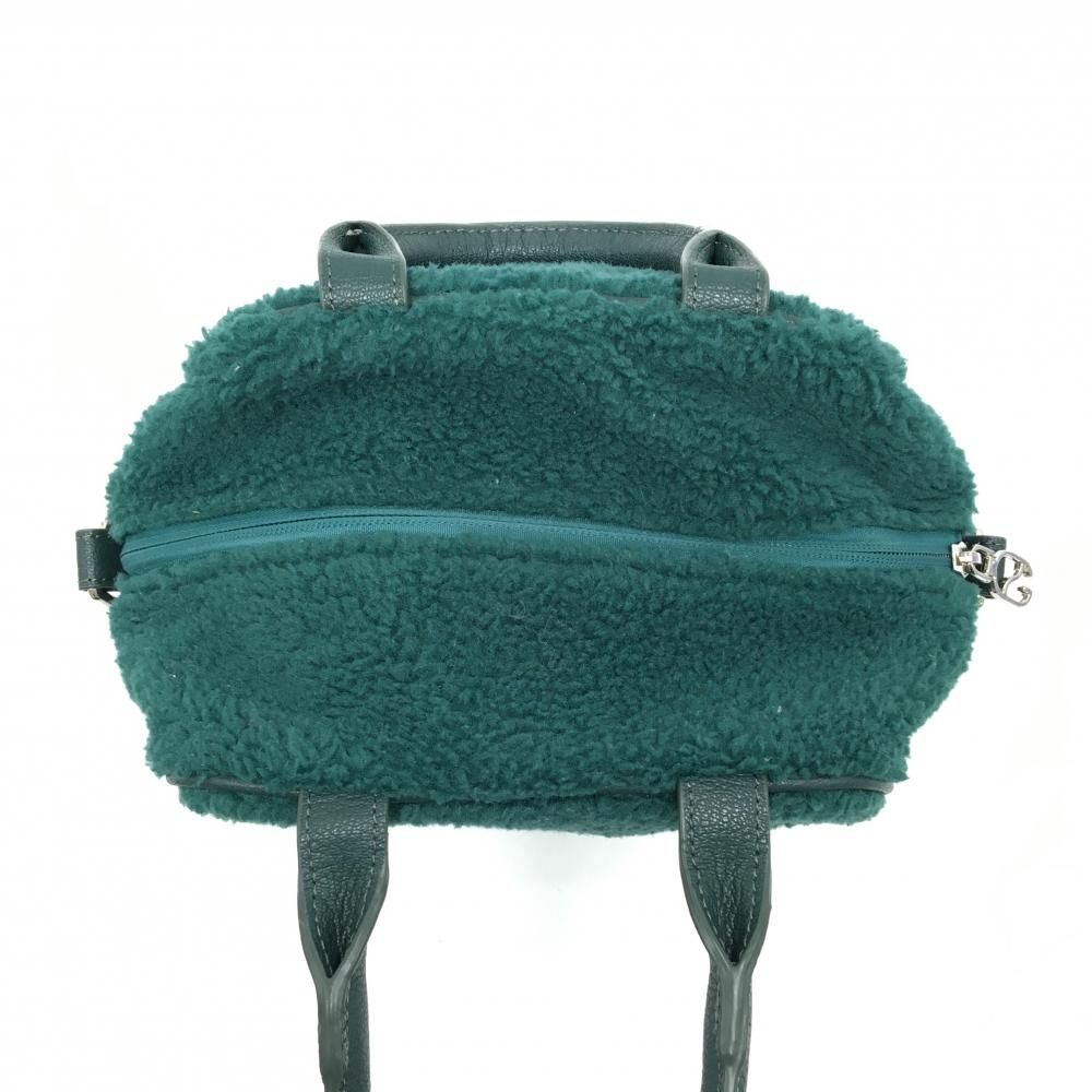 美品】CPG 2WAYカートバッグ ダークグリーン ボア ショルダー