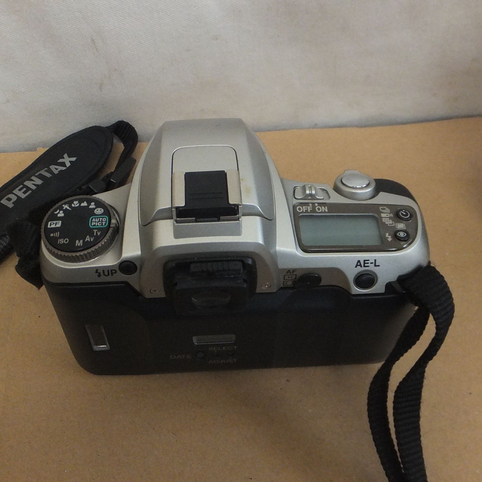 R813【希少】ペンタックス MZ-L フィルムカメラ Wズームレンズ バッグ