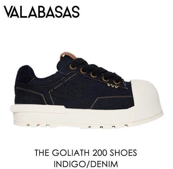 25AW】【25FW】VALABASAS THE GOLIATH 200 SHOES INDIGO / DENIM 