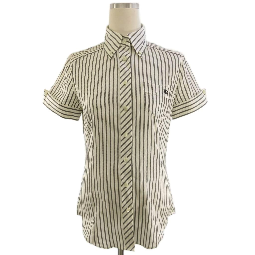 バーバリーブルーレーベル BURBERRY BLUE LABEL シャツ ストライプ