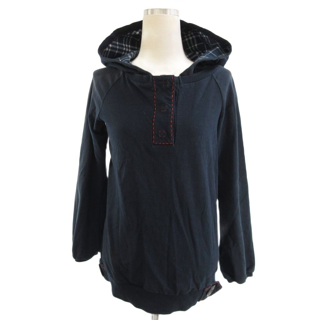 バーバリーブルーレーベル BURBERRY BLUE LABEL パーカー 7分袖 プル