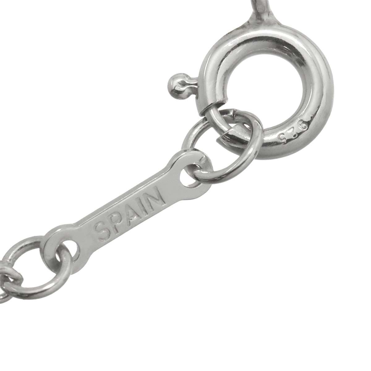 ティファニー TIFFANY&Co. オープンハート ネックレス 幅22mm 40cm