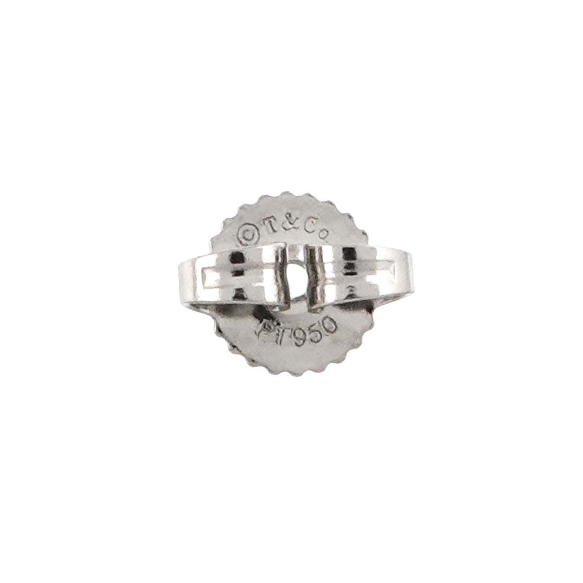 ティファニー TIFFANY&Co. バイザヤード ダイヤ ピアス Pt プラチナ