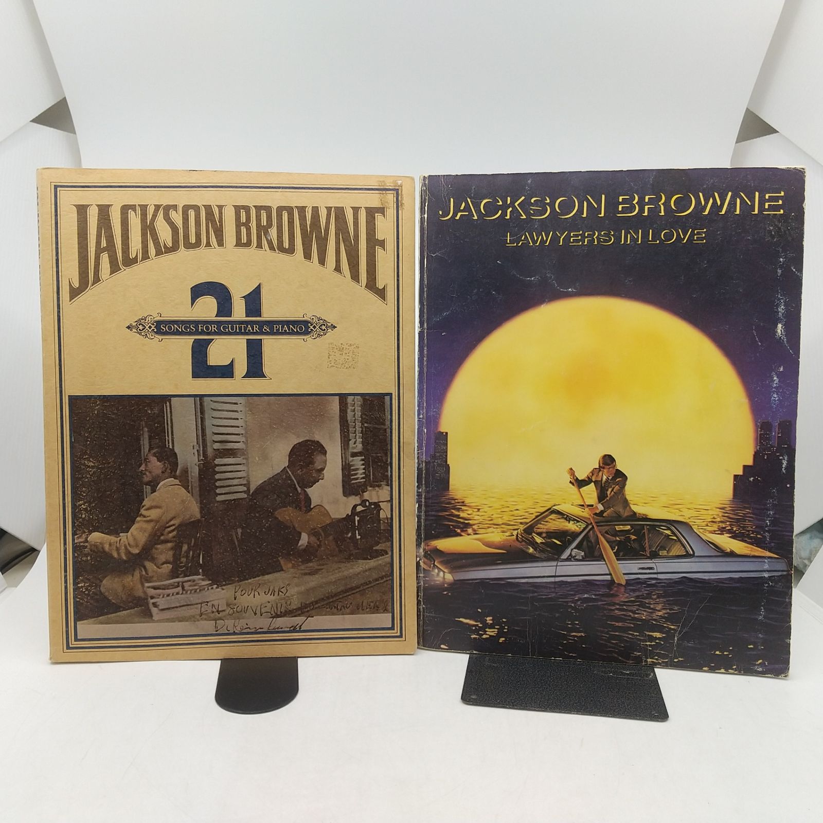 2冊セット】ジャクソン・ブラウン 楽譜 2冊セット JACKSON BROWNE