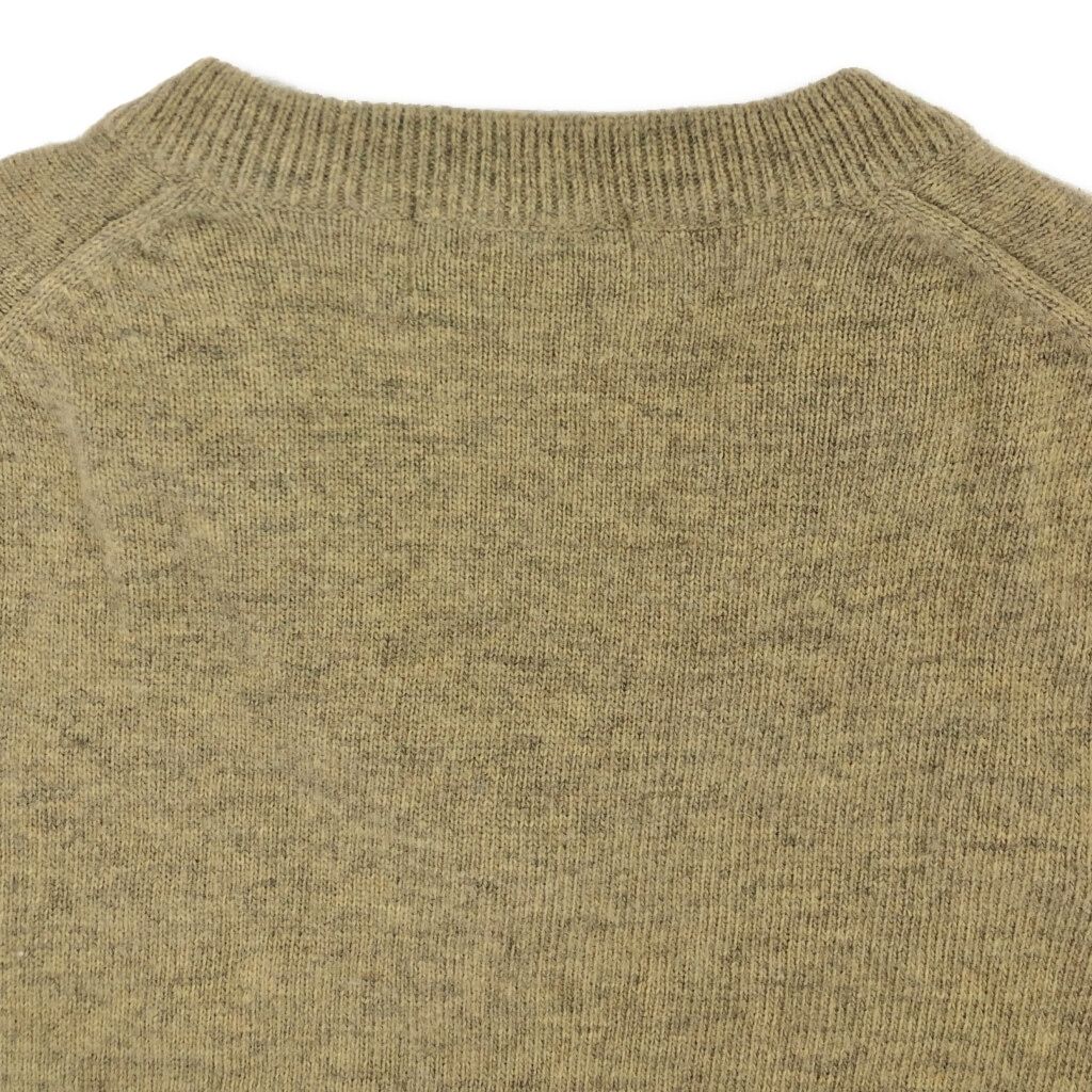 90年代 Burberrys バーバリーズ Vネック ウールニットベスト ベージュ