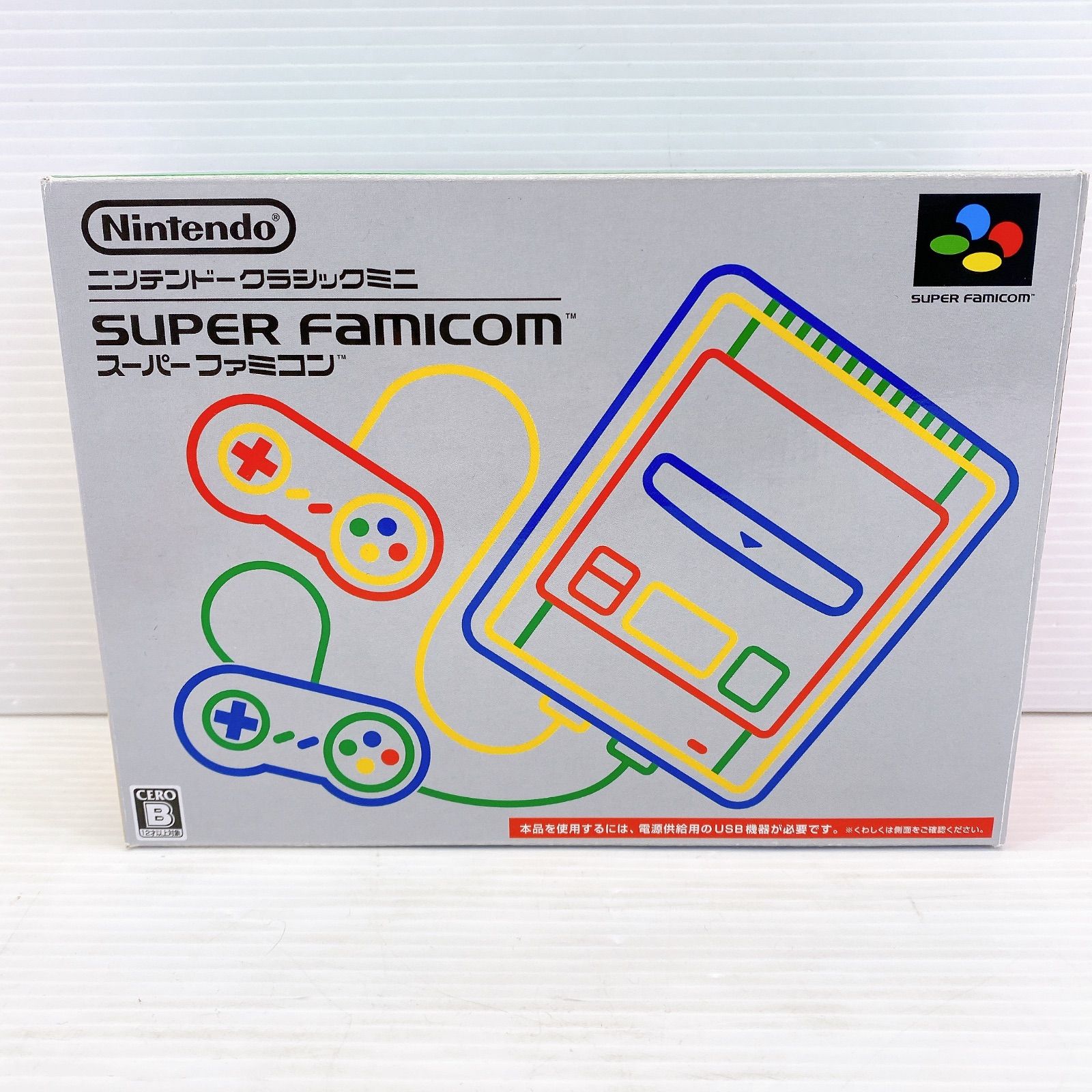 □Nintendo ニンテンドー クラシック ミニ スーパーファミコン 中古品