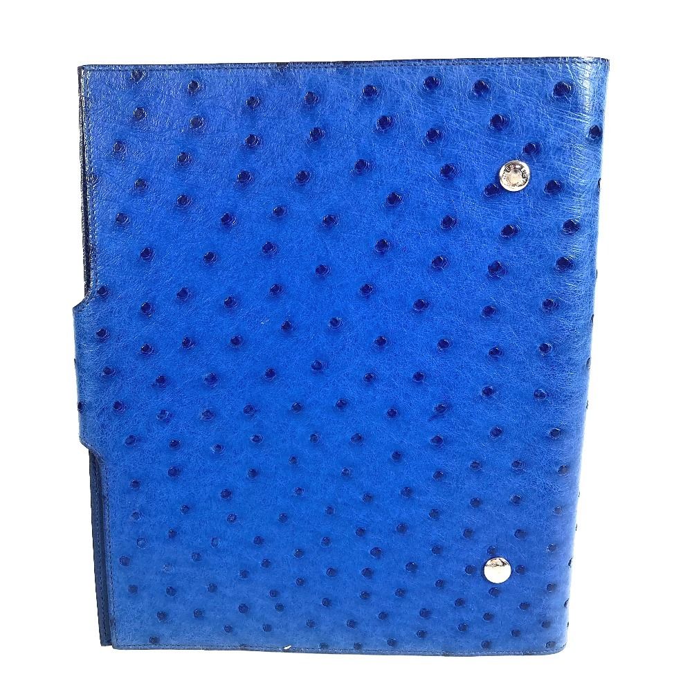 HERMES エルメス 手帳カバー ユリスGM ユリス GM オーストリッチ