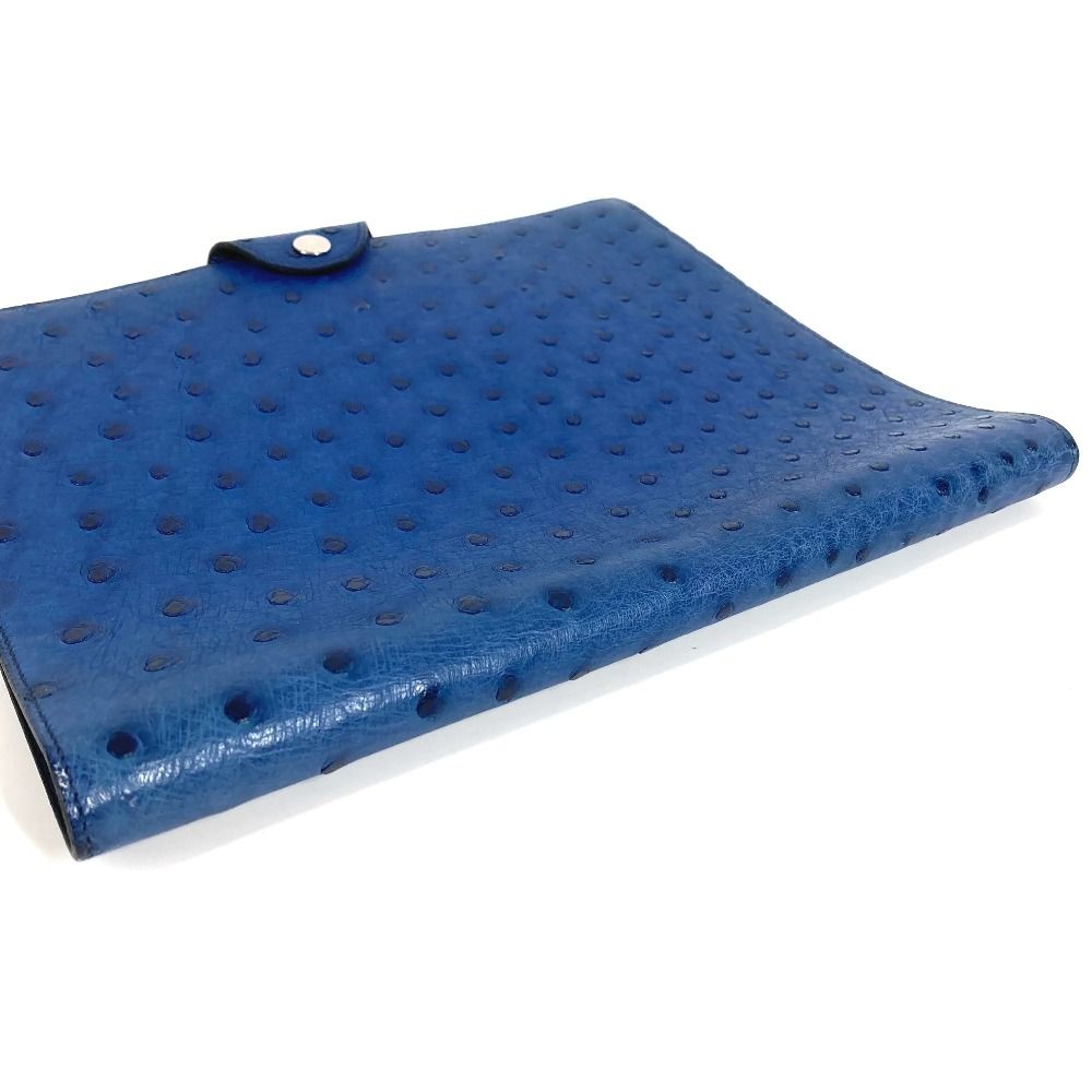 HERMES エルメス 手帳カバー ユリスGM ユリス GM オーストリッチ