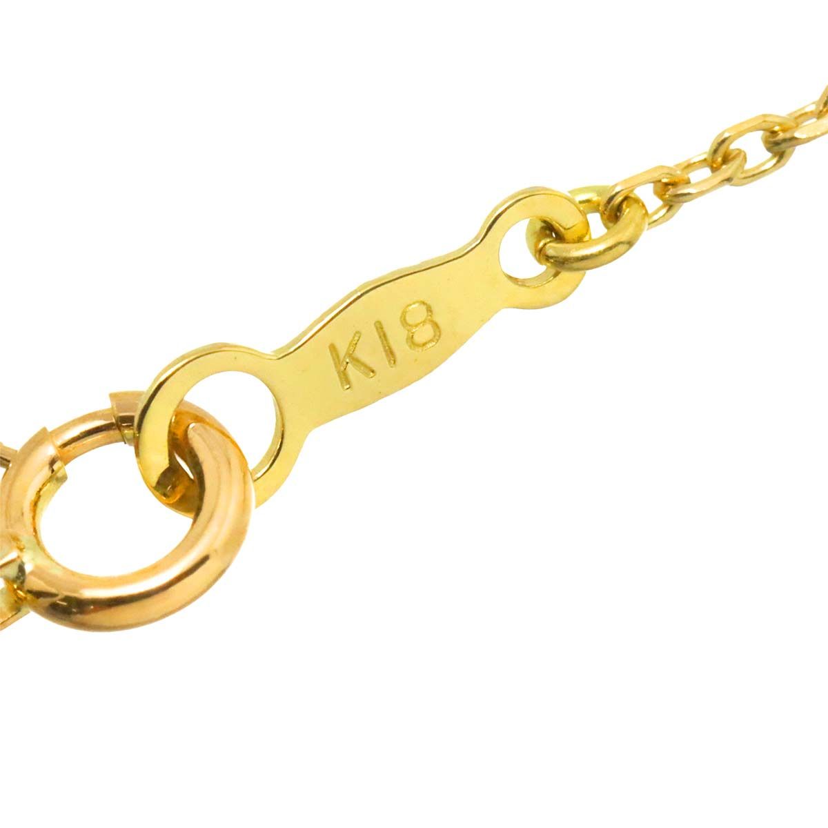 ミキモト MIKIMOTO アコヤ真珠 5.9mm エナメル ネックレス 38cm K18 YG