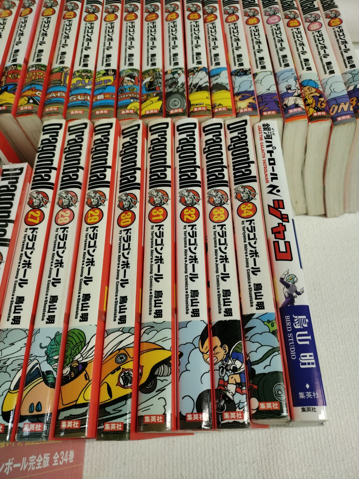 ☆【未開封2冊】ドラゴンボール 完全版 全34巻＋銀河パトロールジャコ