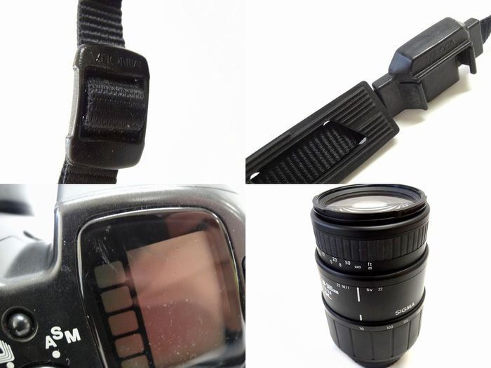 動作確認済み ミノルタ α-303si □ SIGMAレンズ 望遠 28-70mm 70-300mm