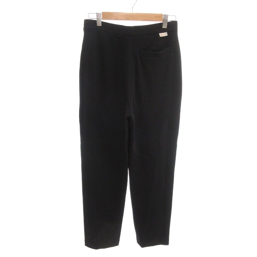 レオナールスポーツ LEONARD SPORT テーパードパンツ スラックス L 黒