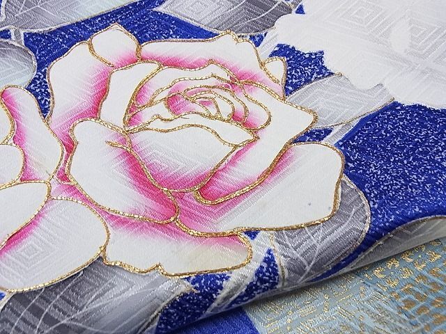MP-00253 豪華振袖 駒刺繍 牡丹 金彩 逸品 - メルカリ