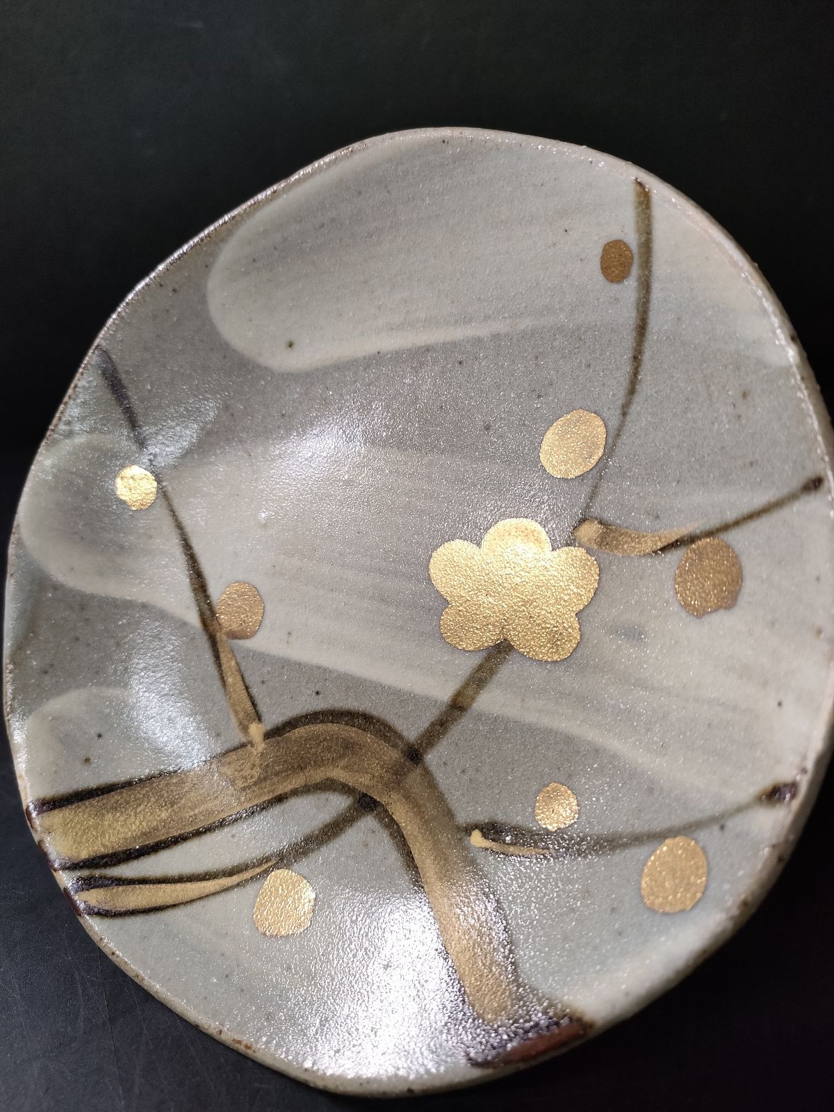 F9-07/幸兵衛窯/絵替 銘々皿 中皿5客/共箱/美濃焼/京焼/清水焼/向付