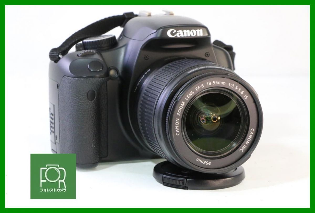 動作保証・点検済】良品□Canon EOS KISS X2/ EF-S18-55mm F3.5-5.6 IS