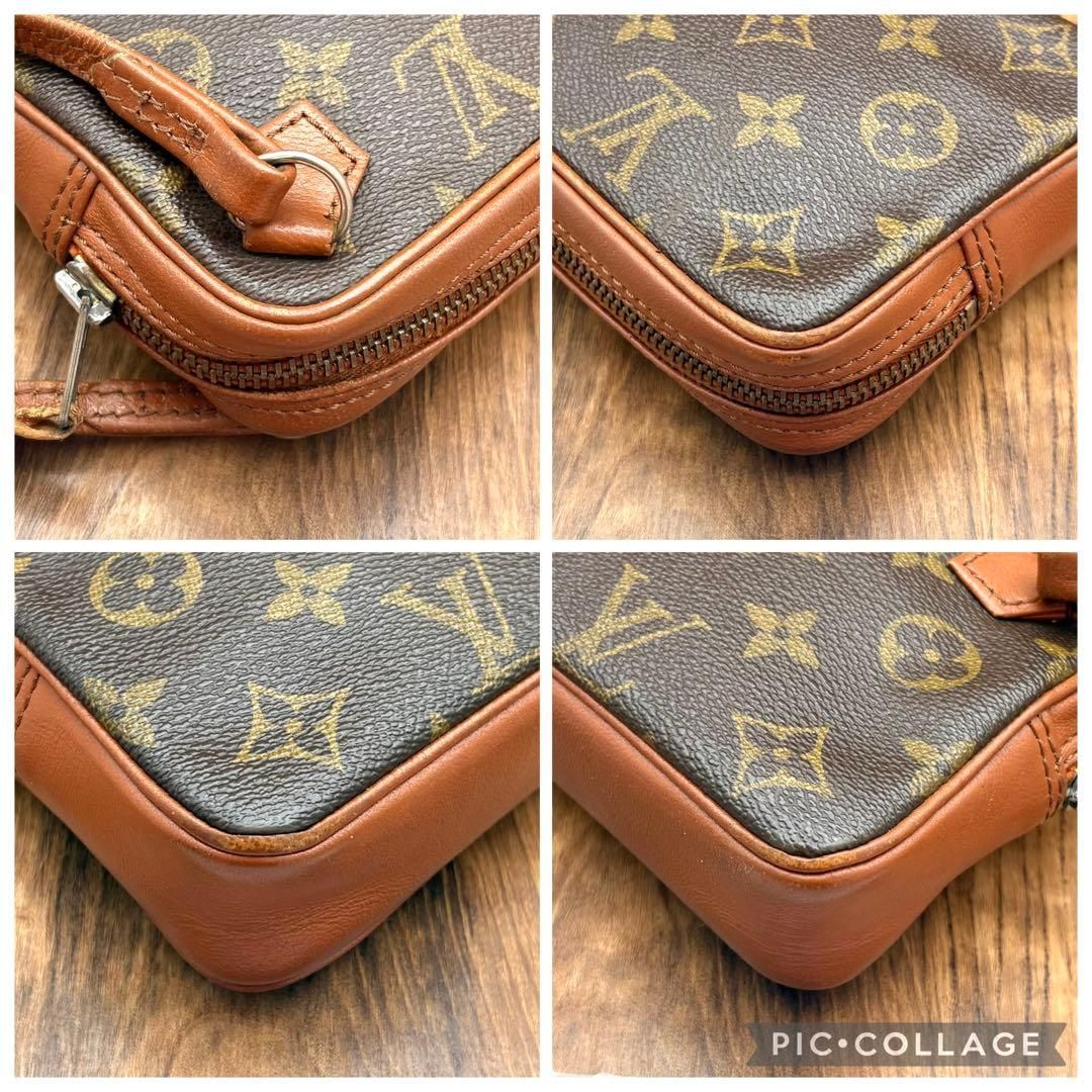 ルイヴィトン　モノグラム　旧マルリーバンドリエール　セカンドバッグ　0075 ⛄極美品⛄ルイヴィトンモノグラム旧マルリーバンドリエールセカンド